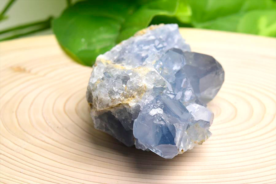 値下】セレスタイト 原石 晶洞 クラスター セレスティアルピロー