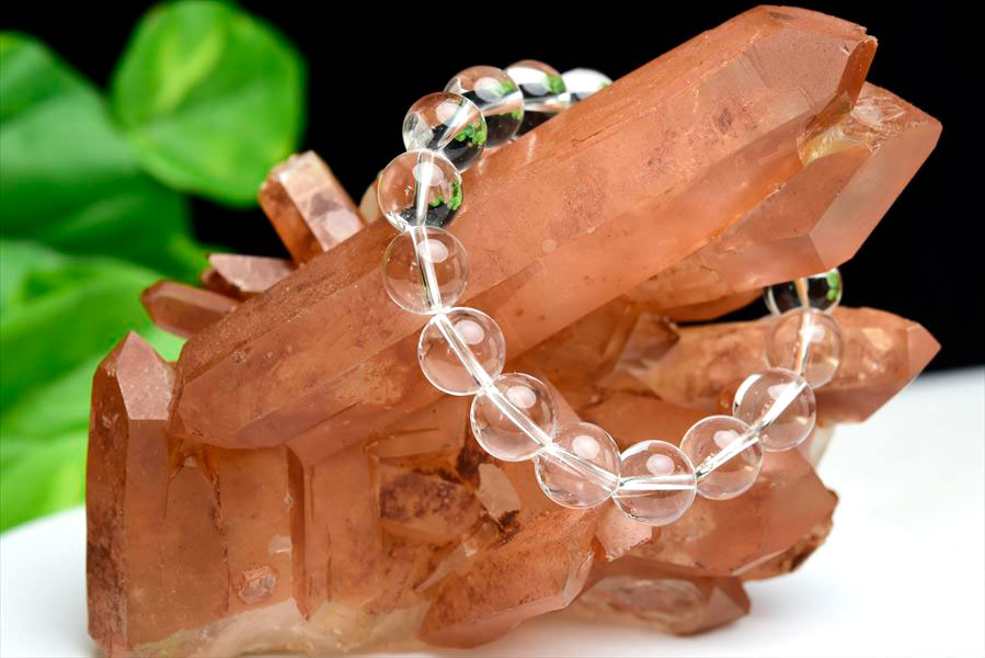 2つのイシス❁⃘*.゜タンジェリンクォーツ クラスター レインボー 原石