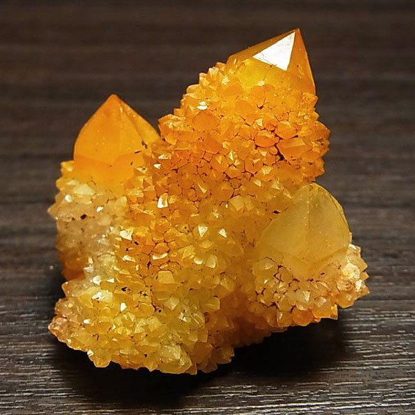 楽天市場】サンシャインクォーツ カクタスリモーネ クラスター