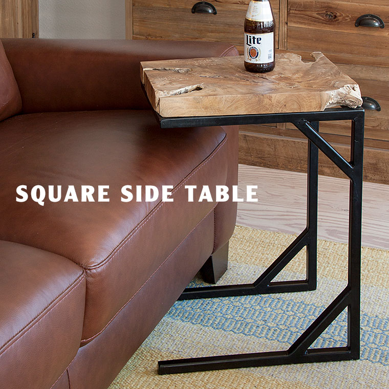 70-80's SHARP vintage アイアンフレーム サイドテーブル 70-80's