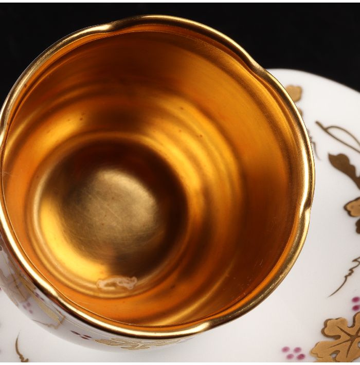 楽天市場】大倉陶園 金蝕葡萄カップ＆ソーサ 17/R-19 : uraart