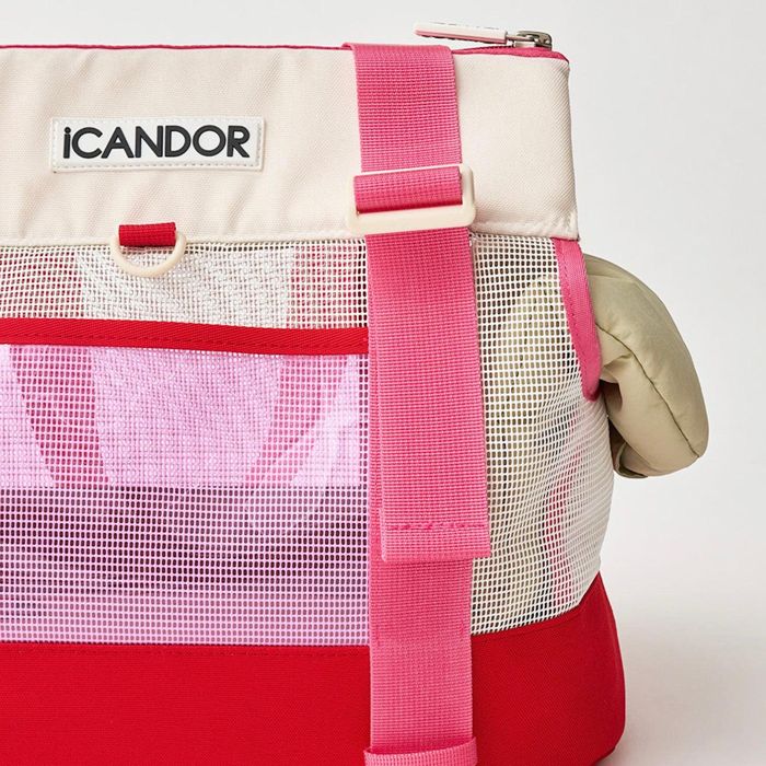 楽天市場】※予約販売【iCANDOR】BRISBANE BAG（FLAMINGO PINK） 犬用品
