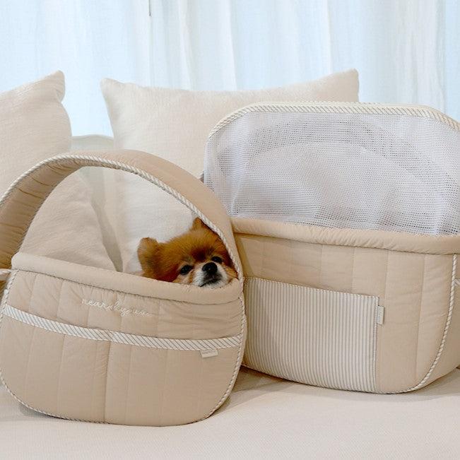 楽天市場】※予約販売【near by us】tarte bag (mocha beige) 韓国