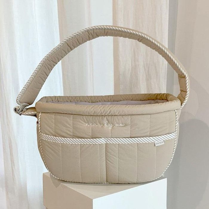 楽天市場】※予約販売【near by us】tarte bag (mocha beige) 韓国