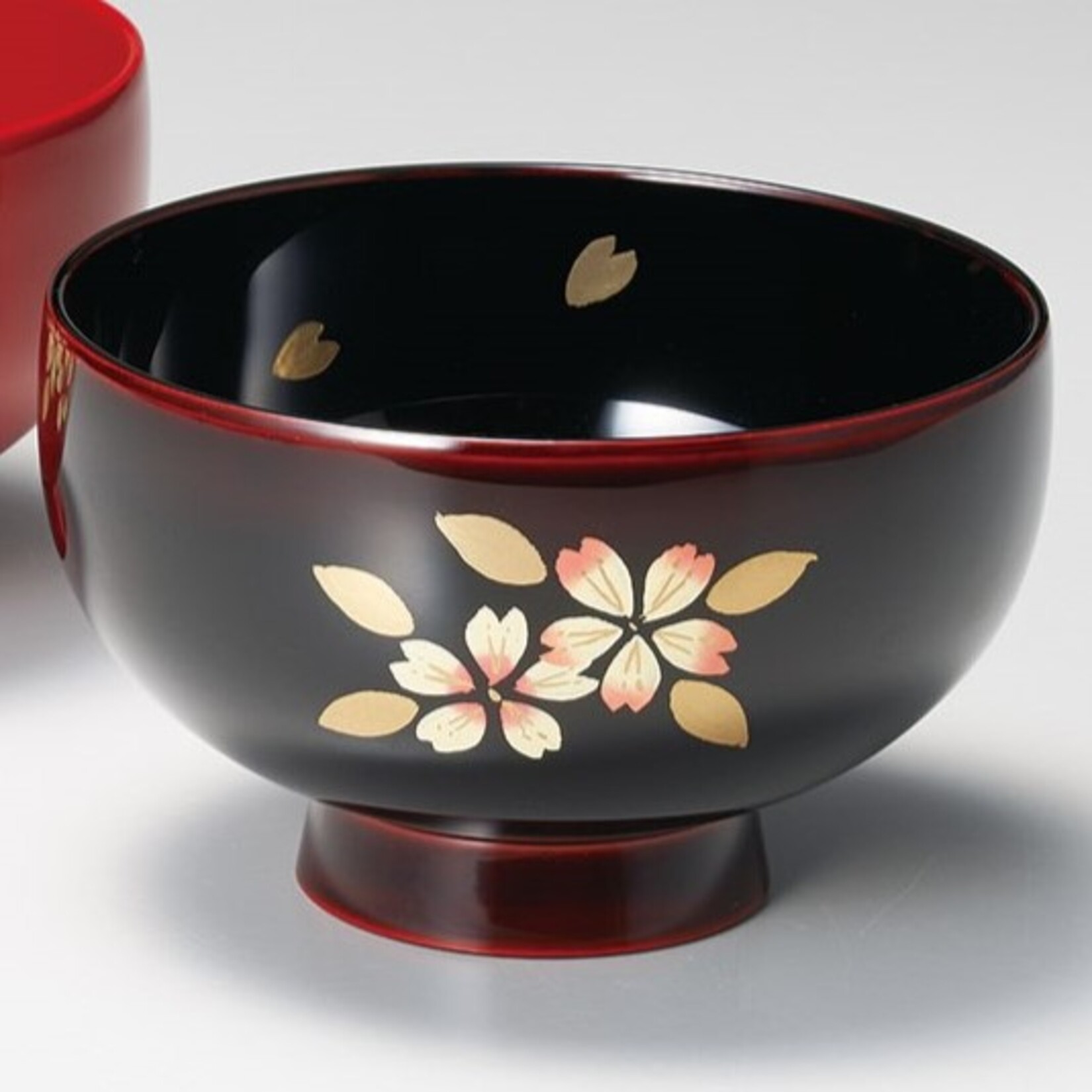 楽天市場】【食洗機対応】桜二輪 まり型汁椀ペア 送料無料 宮内庁