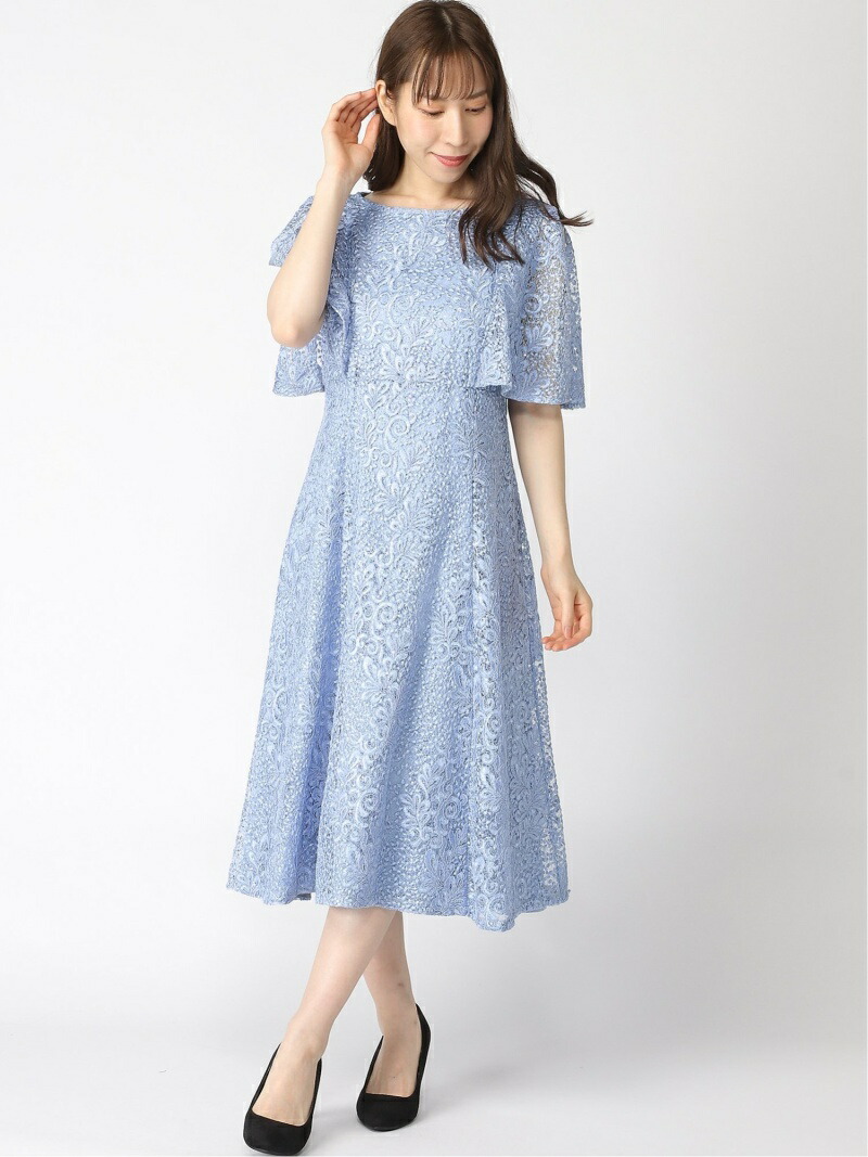 楽天市場】スパンコール刺繍ドレス CELFORD セルフォード ワンピース