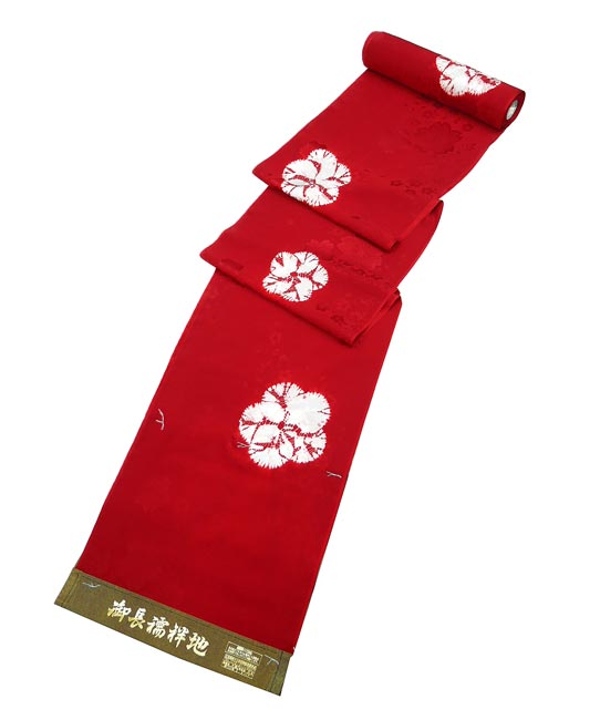 楽天市場】正絹 絞り 振袖用長襦袢 反物 j-244 送料無料 手絞り 桜 未