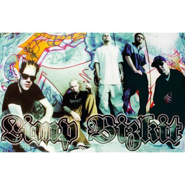リンプビズキット Limp Bizkit 特大 シルクスクリーン ポスター 楽天
