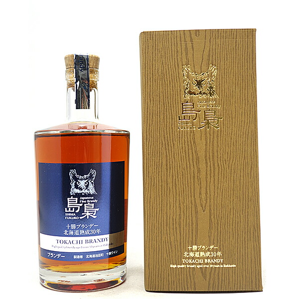 楽天市場】島梟 十勝ブランデー 北海道熟成 30年 40度 箱付 700ml 池田