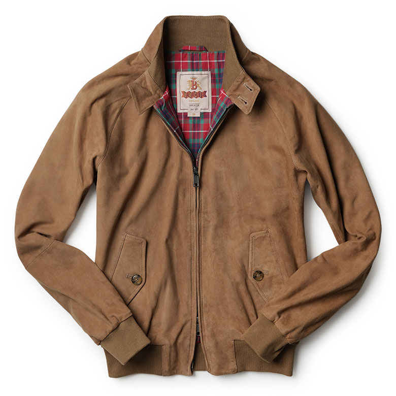 楽天市場】バラクータ G9 ブルゾン スエード ダークネイビー ゴート