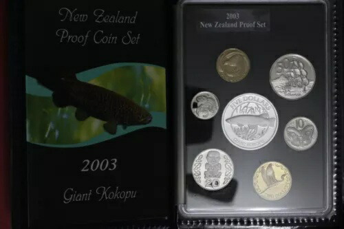 楽天市場】ニュージーランド 2003 UNC プルーフ セット、ココプ