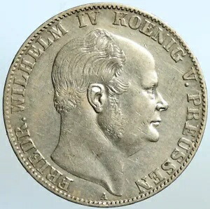 楽天市場】1859 プロイセン王フリードリヒ ヴィルヘルム 4 世ドイツ銀