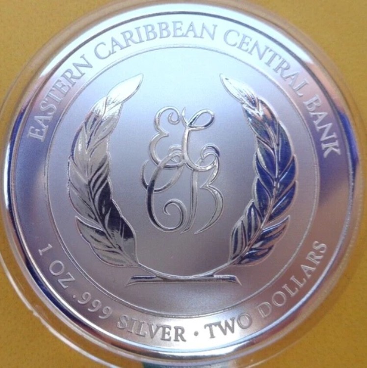 1オンス 銀貨 セントビンセント・グレナディーン 2018年 銀製記念硬貨