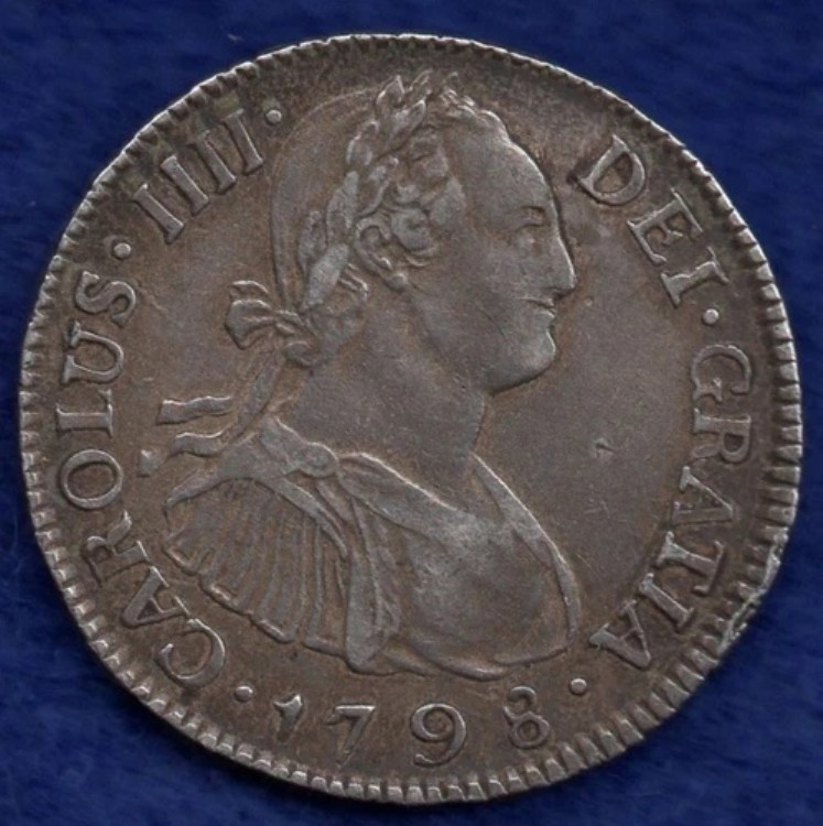 楽天市場】グアテマラ 1798年 銀貨 2レアル、高品位（Ref. f0522