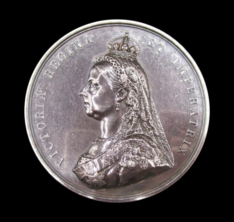 1887 イギリス クラウン 銀貨 ゴールデンジュビリー NGC コイン モダン