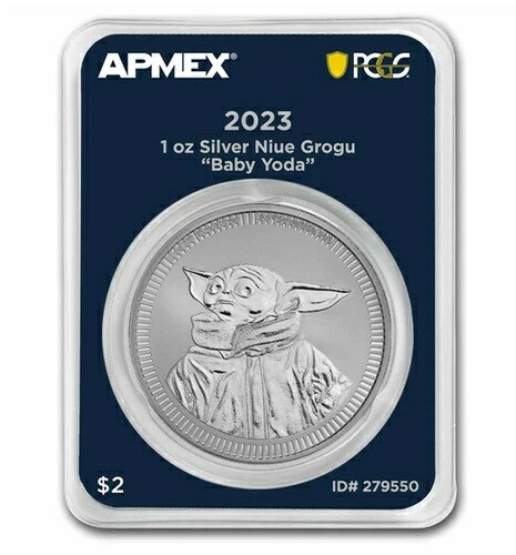 銀貨】ニウエ 2023 2ドル 純銀1オンス 発行枚数5000枚 0831