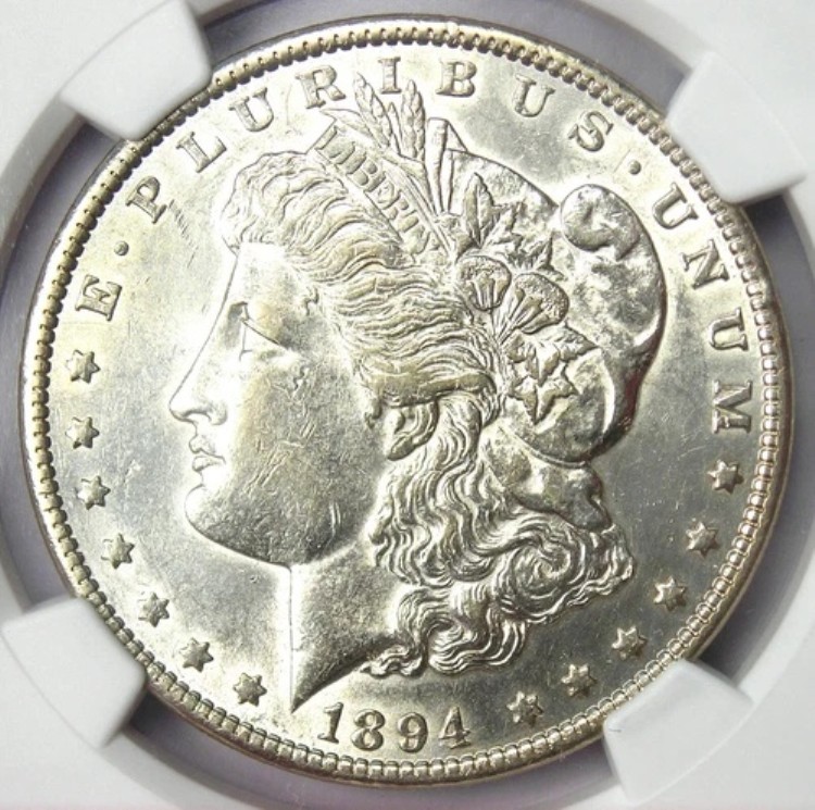 世界古銭 大型銀貨 アメリカ 1ドル 銀餅 1881年銘 銀貨 38mm 21.9g