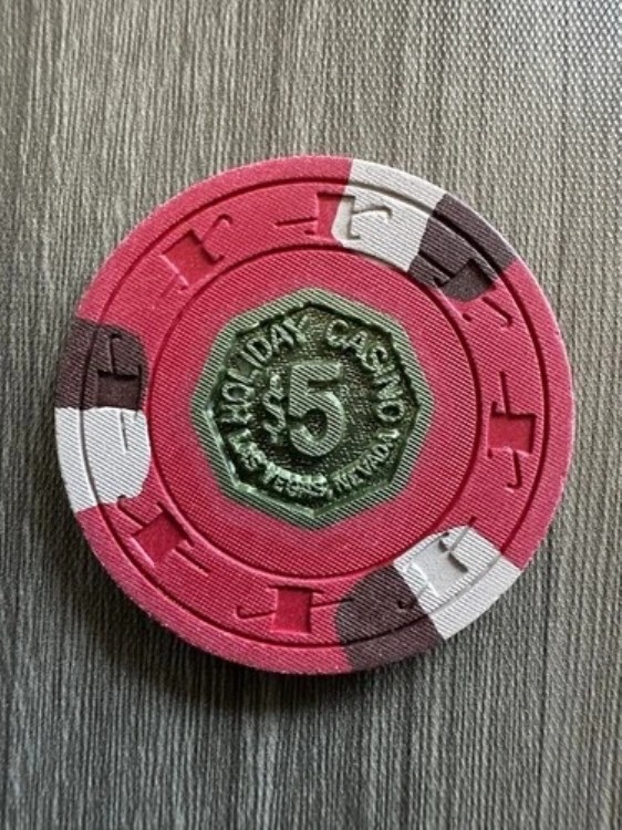 米国ラスベガス カジノ 5ドルチップコレクション 4種【α】 【公式通販】