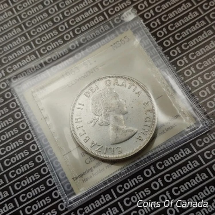 N4280カナダ・銀貨1958年1ドル 外貨 硬貨 古銭 コイン 銀貨 - メルカリ