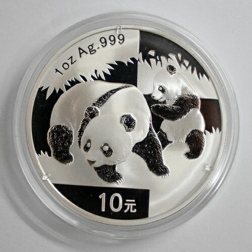 楽天市場】2008年 中国パンダ銀貨 1オンス 中国 2008年 パンダ銀貨 箱