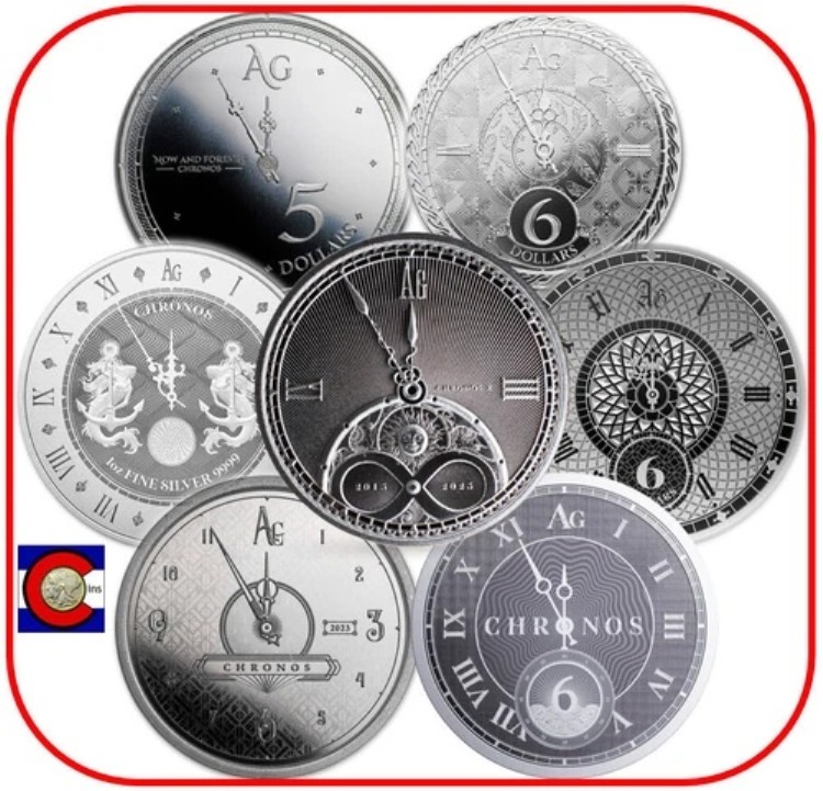 2019 2020 2021 2022 2023 2024 2025 クロノス 1オンス BU シルバー