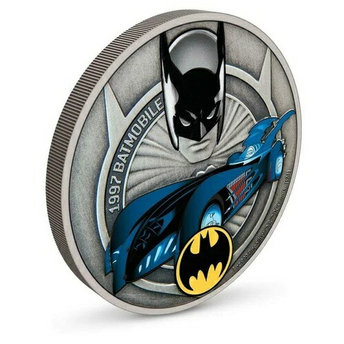 楽天市場】2021 DC バットマン 1997 バットモービル コイン 1オンス
