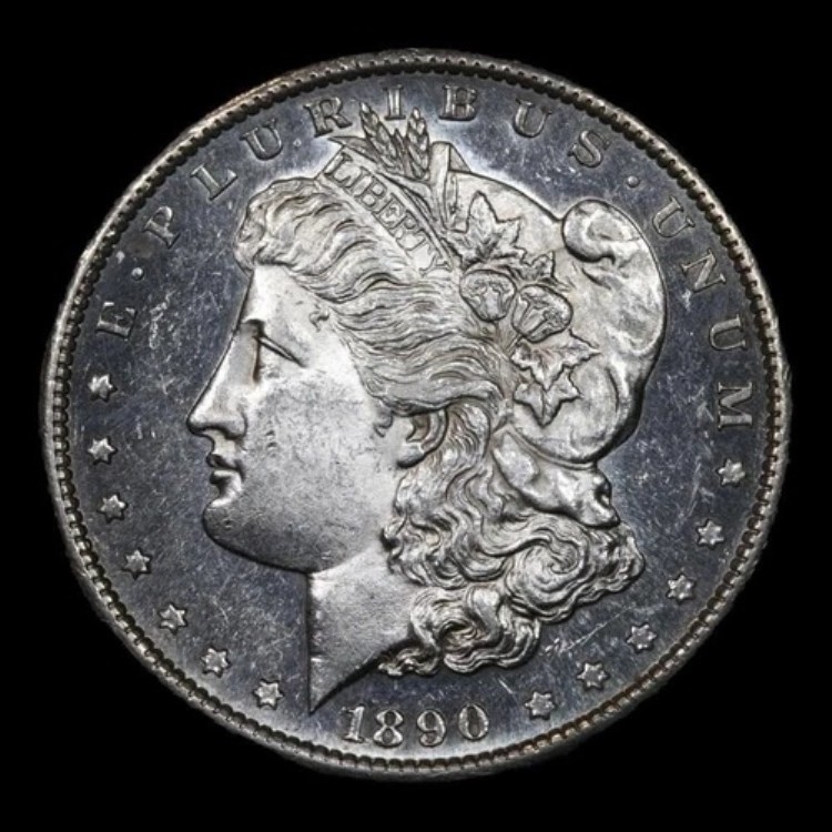 1890年代 モルガン・ダラー 1ドル * 日付良好 * GEM Unc + DMPL * 非常