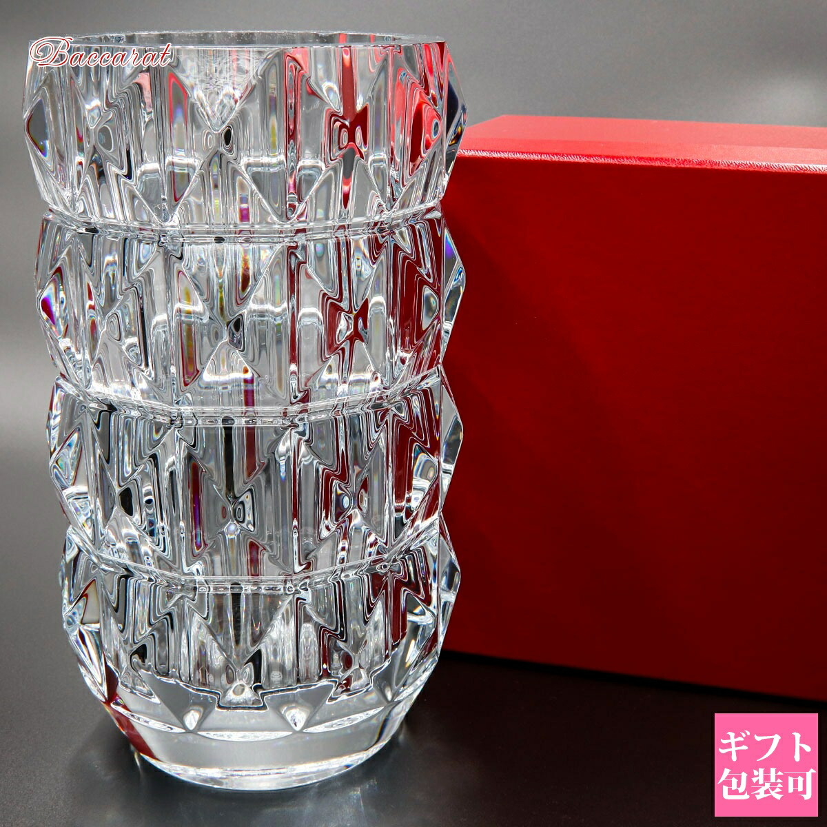 楽天市場】Baccarat バカラ 花瓶 ルクソール ベース M クリア 2811534