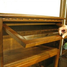 楽天市場】ガラスキャビネット ショーケース クラシック ブックケース