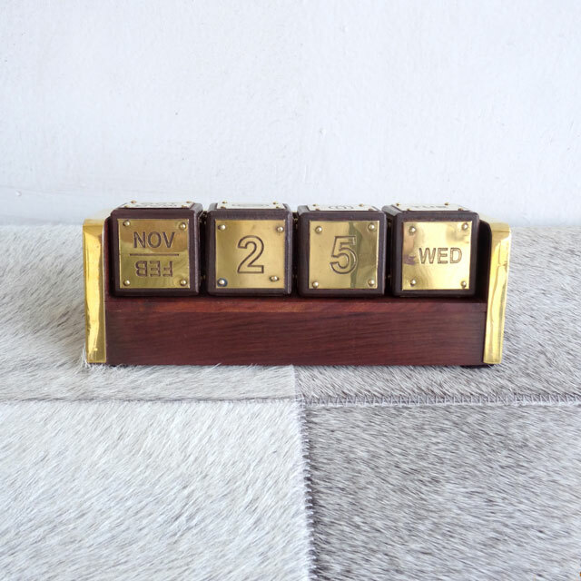 希少！】 アンティーク イタリア製 万年カレンダー 希少