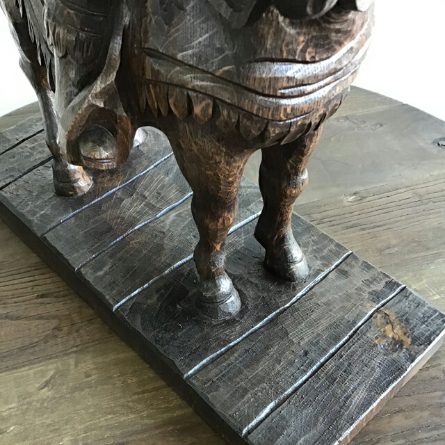 楽天市場】木彫り 置物 オランダ製 一点もの ヴィンテージ