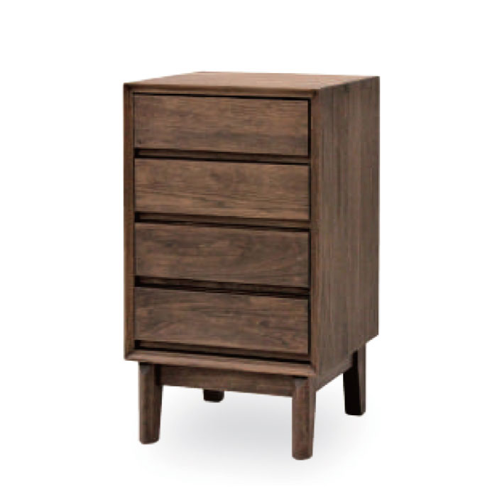 楽天市場】チェスト おしゃれ 電話台 花台 4段チェスト オーク無垢