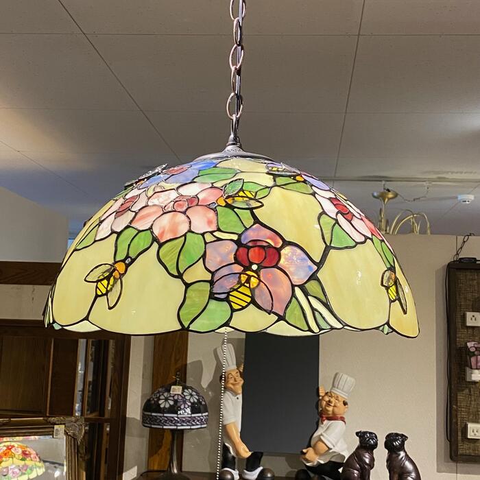 503 【CoCoババ様】ペンダントライト ステンドグラス レトロ 北欧 LED