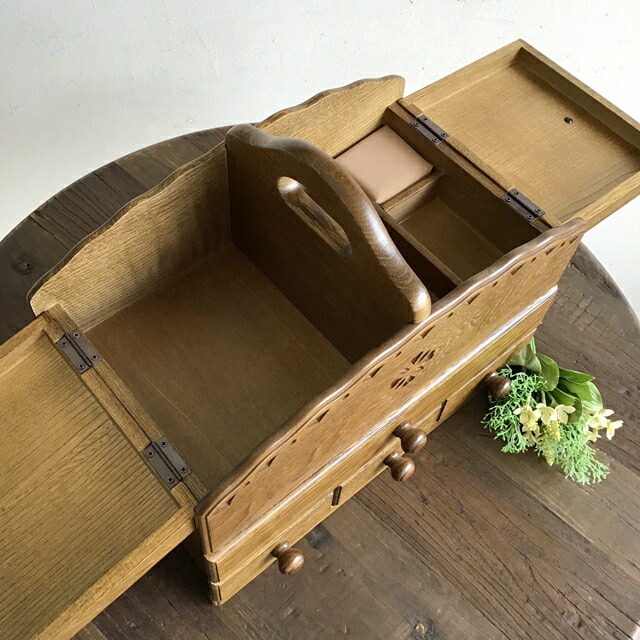 楽天市場】ソーイングボックス 裁縫箱 ソーイングセット 木製 おしゃれ