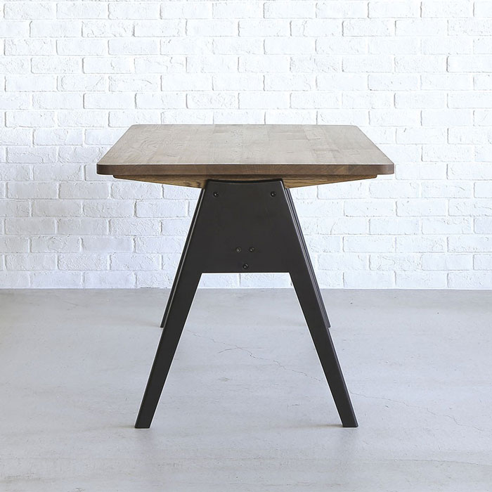 楽天市場】ダイニングテーブル テーブル 木製テーブル スチール脚