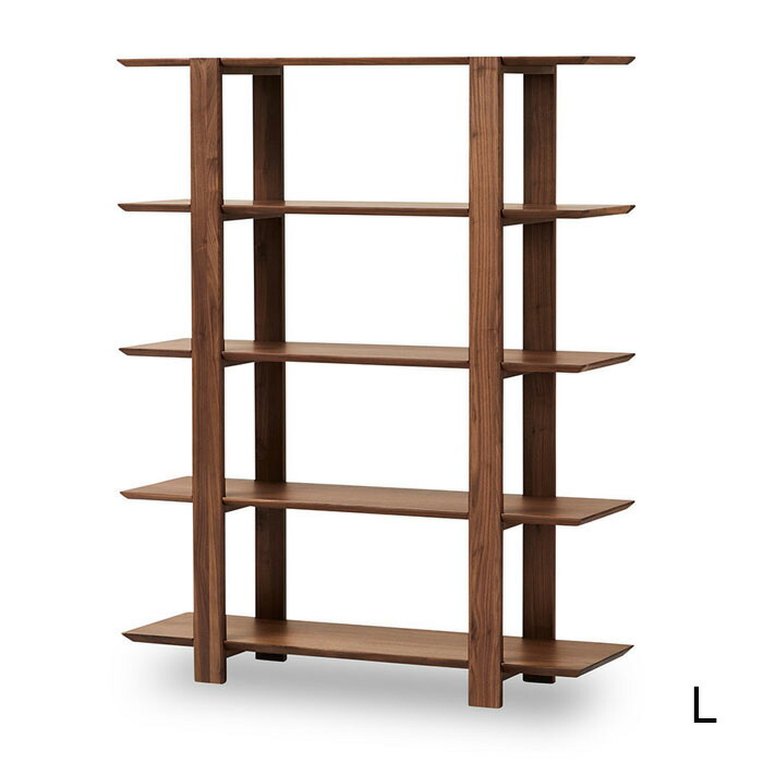 楽天市場】オープンシェルフ 幅120 オープンラック 木製ラック 北欧