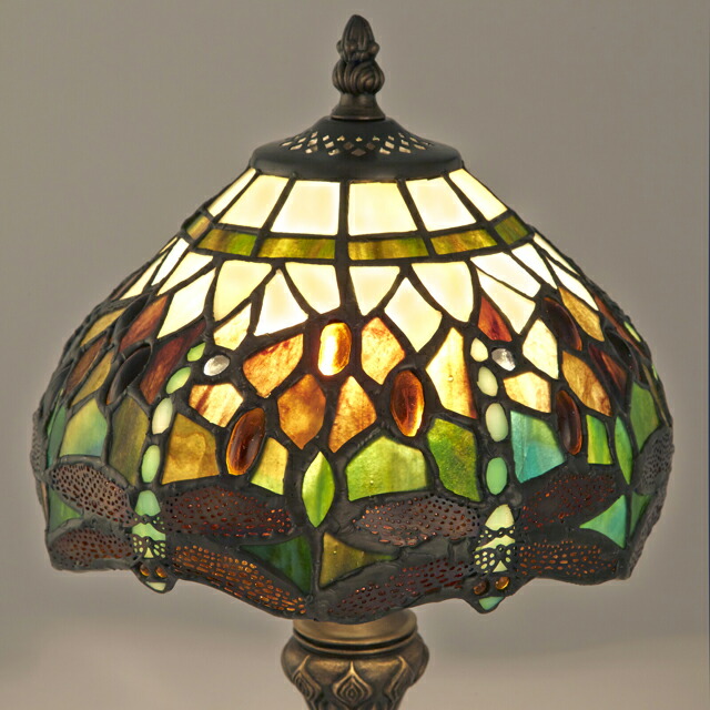 楽天市場】ランプ ステンドグラス ステンドランプ トンボ とんぼ