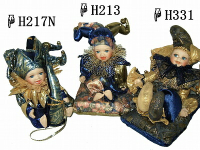 楽天市場】ピエロ人形 キッズクラウン 置物 吊り LOR006-0 H217N