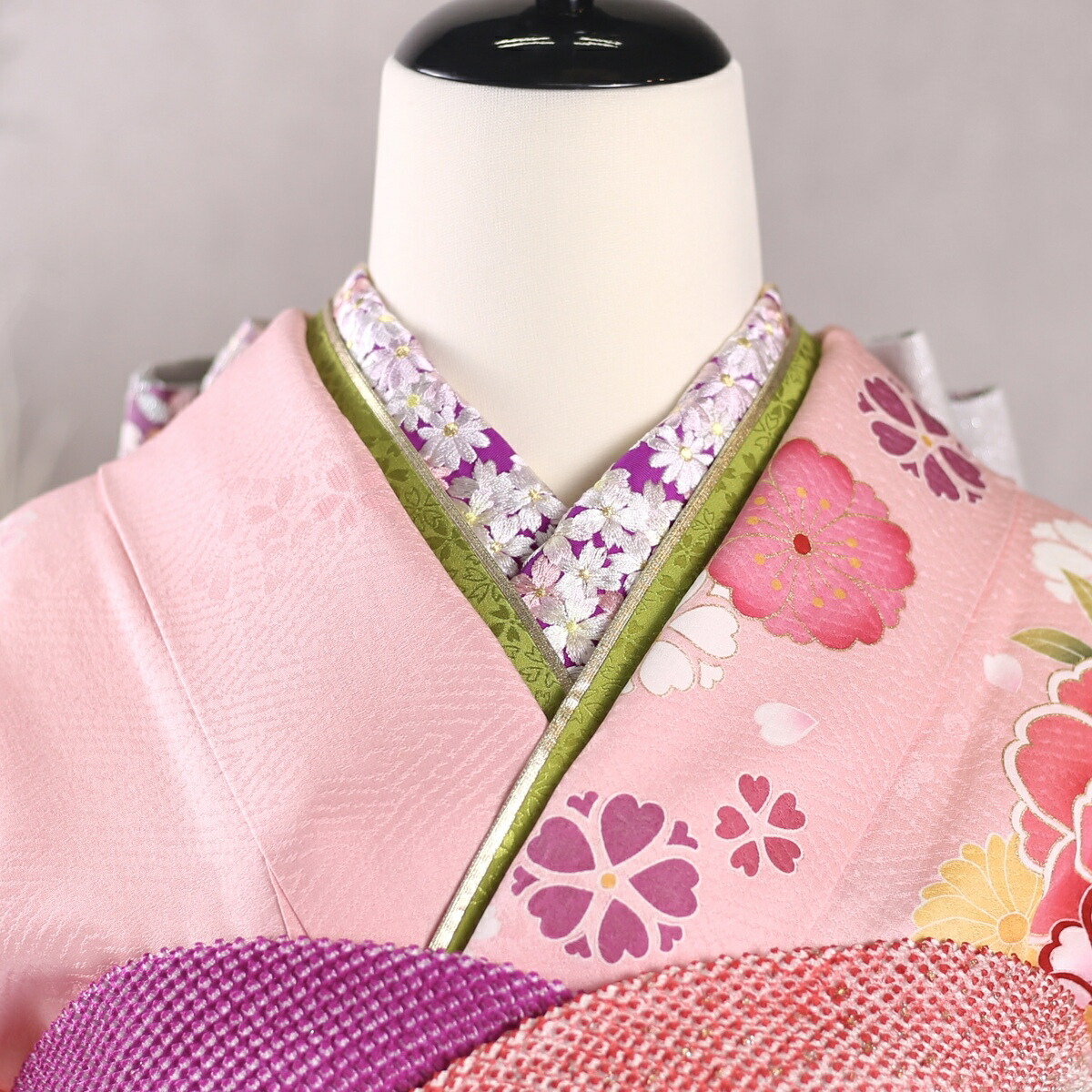 楽天市場】【中古】振袖 6点セット L〜LLサイズ 振袖セット 振袖フル