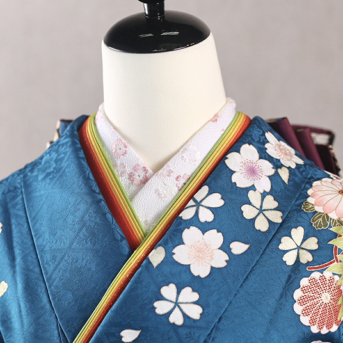 楽天市場】【中古】振袖 7点フルセット LLサイズ 振袖セット 振袖フル