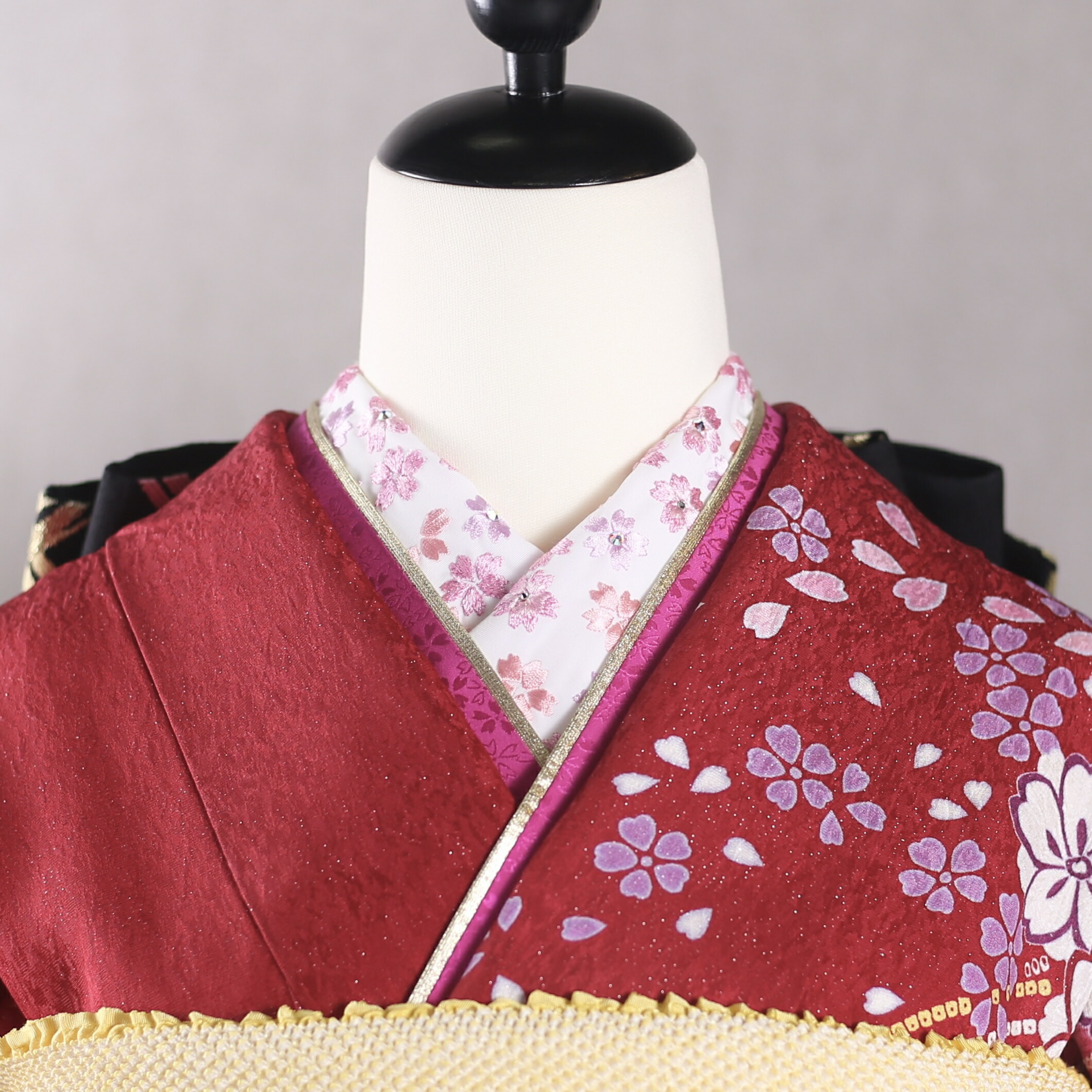 楽天市場】【中古】振袖 7点フルセット Lサイズ 振袖セット 振袖フル