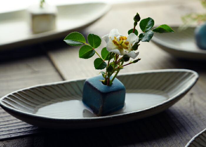 楽天市場】【max30%offクーポンあり】益子焼 笹舟皿（小） kinari わか