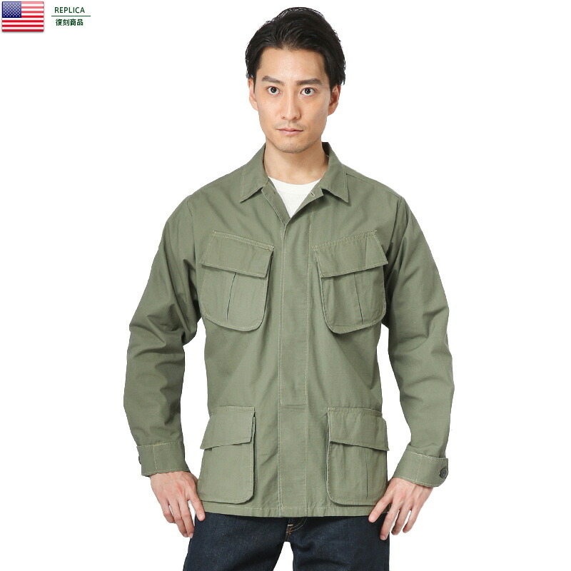 楽天市場】新品 米軍 ジャングルファティーグ ジャケット（ベトナム