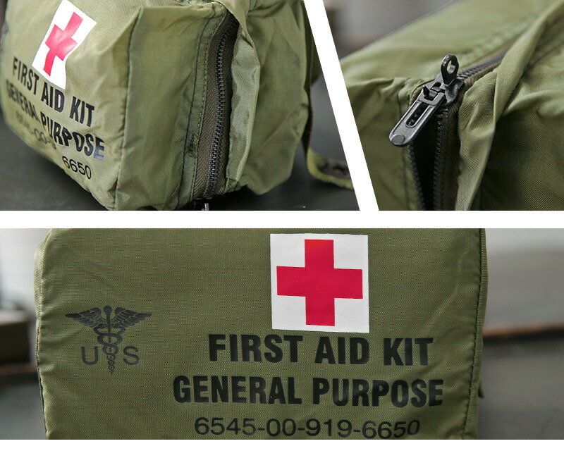 楽天市場】実物 新品 デッドストック 米軍 FIRST AID KIT GENERAL