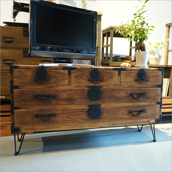 楽天市場】日本製 和箪笥 和ダンス ヴィンテージ レトロ ローチェスト