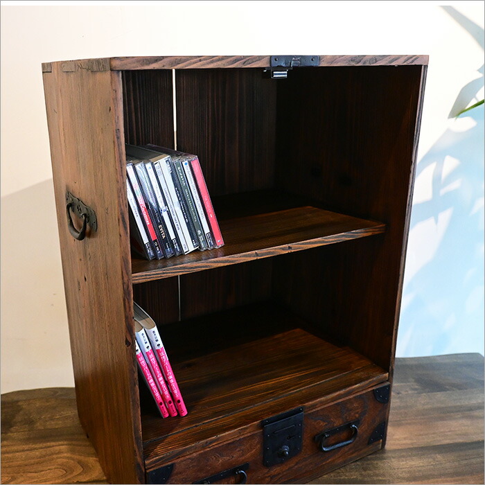 楽天市場】希少 1点物 収納小箪笥 リメイク品 幅43cm 奥行32cm タンス