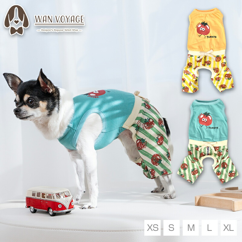 楽天市場】トマト柄ストライプつなぎ XS/S/M/L/XL D's Chat-ディーズ