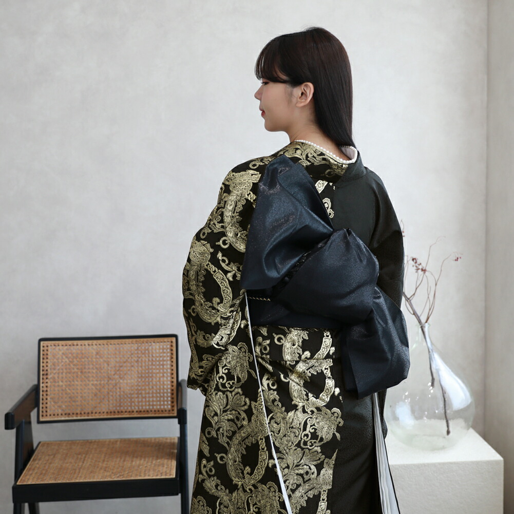 振り袖 フルセット 長襦袢付 金彩 刺繍 銀通し 豪華 成人式 長尺袋帯