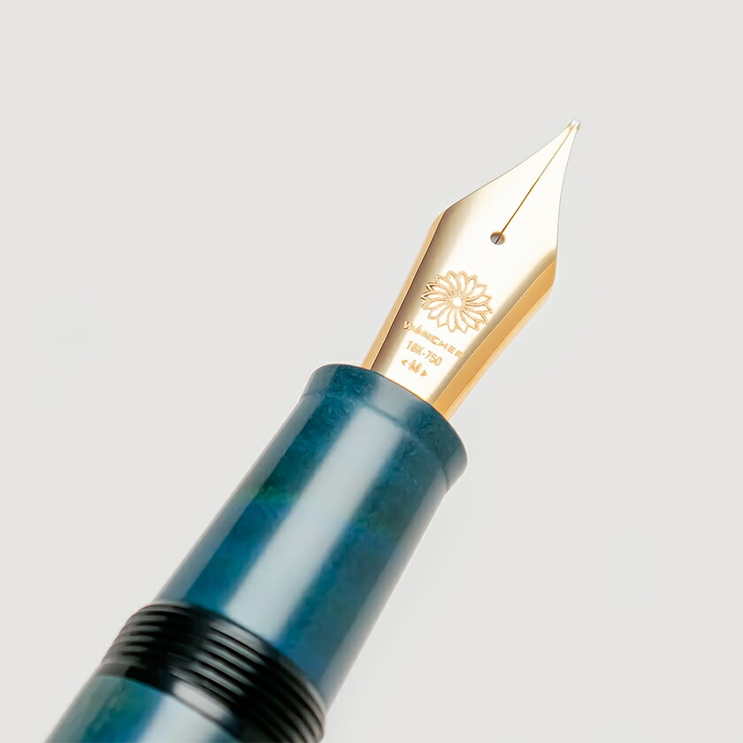 楽天市場】ワンチャー「能登万年筆 誠漆・碧紫」輪島 暈し塗【WANCHER