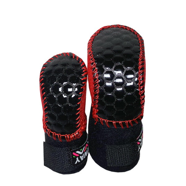 WANDAWAY】 ドッグブーツ/4P Sサイズ（ベージュ）＋中古（ブラック